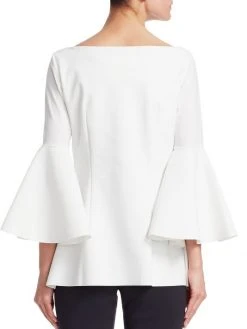 Chiara Boni La Petite Robe Natty Bell-Sleeve Top Black 4 Chiara Boni La Petite Robe Natty Bell-Sleeve Top Black -Chiara Boni La Petite Robe Sales Shop unnamed file 1062