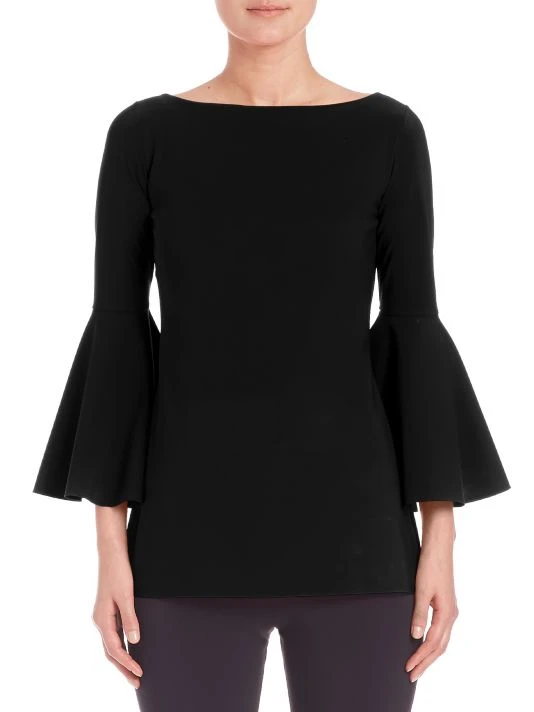 unnamed-file-1064.jpg Chiara Boni La Petite Robe Natty Bell-Sleeve Top Black -Chiara Boni La Petite Robe Sales Shop unnamed file 1064