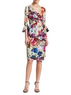 Chiara Boni La Petite Robe Triana Floral Wrap Dress -Chiara Boni La Petite Robe Sales Shop unnamed file 1093