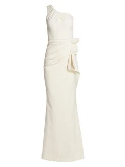 Chiara Boni La Petite Robe Seki One-Shoulder Gown Black -Chiara Boni La Petite Robe Sales Shop unnamed file 1101