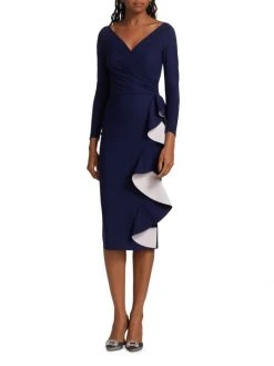 Chiara Boni La Petite Robe Sangiovanna Ruffled Cocktail Dress -Chiara Boni La Petite Robe Sales Shop unnamed file 111