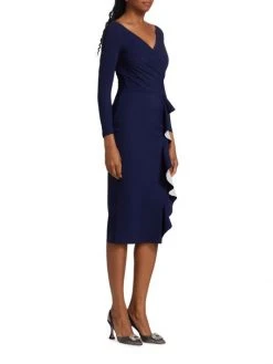 Chiara Boni La Petite Robe Sangiovanna Ruffled Cocktail Dress -Chiara Boni La Petite Robe Sales Shop unnamed file 112