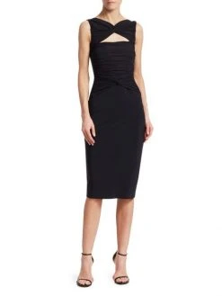 Chiara Boni La Petite Robe Audrine Ruched Cutout Bodycon Dress Geranium 4 Chiara Boni La Petite Robe Audrine Ruched Cutout Bodycon Dress Geranium -Chiara Boni La Petite Robe Sales Shop unnamed file 1163