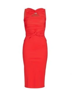 Chiara Boni La Petite Robe Audrine Ruched Cutout Bodycon Dress Geranium 9 Chiara Boni La Petite Robe Audrine Ruched Cutout Bodycon Dress Geranium -Chiara Boni La Petite Robe Sales Shop unnamed file 1168