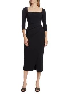Chiara Boni La Petite Robe Tehuel Cut-Out Midi-Dress -Chiara Boni La Petite Robe Sales Shop unnamed file 1179