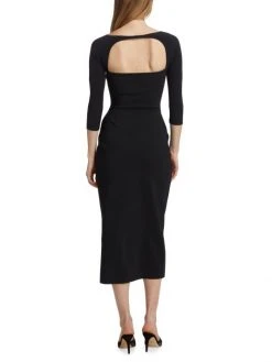 Chiara Boni La Petite Robe Tehuel Cut-Out Midi-Dress -Chiara Boni La Petite Robe Sales Shop unnamed file 1181