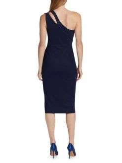 Chiara Boni La Petite Robe Ricostancia One-Shoulder Satin-Trim Dress 6 Chiara Boni La Petite Robe Ricostancia One-Shoulder Satin-Trim Dress -Chiara Boni La Petite Robe Sales Shop unnamed file 1188