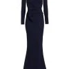 Chiara Boni La Petite Robe Kaya Long-Sleeve Mermaid Gown -Chiara Boni La Petite Robe Sales Shop unnamed file 1191