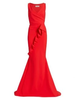 Chiara Boni La Petite Robe Keke Ruffled Jersey Gown Geranium 9 Chiara Boni La Petite Robe Keke Ruffled Jersey Gown Geranium -Chiara Boni La Petite Robe Sales Shop unnamed file 1221