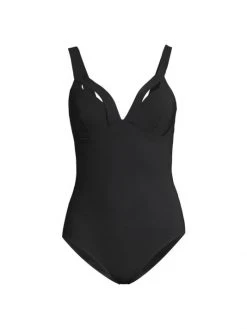 Chiara Boni La Petite Robe Myrtle Cut-Out One-Piece Swimsuit
