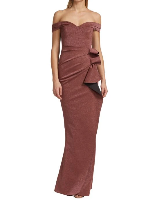 unnamed-file-125.jpg Chiara Boni La Petite Robe Radoslava Ruffled Off-The-Shoulder Gown -Chiara Boni La Petite Robe Sales Shop unnamed file 125