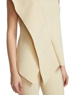 Chiara Boni La Petite Robe Agueda Ruffle Sleeveless Blouse 7 Chiara Boni La Petite Robe Agueda Ruffle Sleeveless Blouse -Chiara Boni La Petite Robe Sales Shop unnamed file 1255