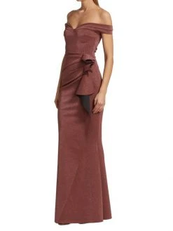 Chiara Boni La Petite Robe Radoslava Ruffled Off-The-Shoulder Gown 5 Chiara Boni La Petite Robe Radoslava Ruffled Off-The-Shoulder Gown -Chiara Boni La Petite Robe Sales Shop unnamed file 126