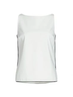 Chiara Boni La Petite Robe Vanesa Piping Sleeveless Blouse