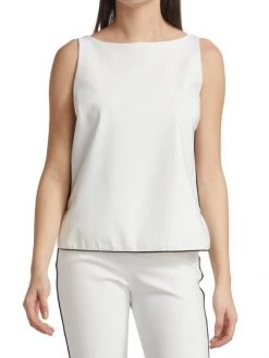 Chiara Boni La Petite Robe Vanesa Piping Sleeveless Blouse 4 Chiara Boni La Petite Robe Vanesa Piping Sleeveless Blouse -Chiara Boni La Petite Robe Sales Shop unnamed file 1273