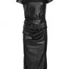 Chiara Boni La Petite Robe Mei Faux Leather Midi Dress 2 Chiara Boni La Petite Robe Mei Faux Leather Midi Dress -Chiara Boni La Petite Robe Sales Shop unnamed file 1278