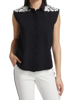 Chiara Boni La Petite Robe Fusae Button-Up Sleeveless Blouse 11 Chiara Boni La Petite Robe Fusae Button-Up Sleeveless Blouse -Chiara Boni La Petite Robe Sales Shop unnamed file 1287