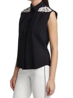 Chiara Boni La Petite Robe Fusae Button-Up Sleeveless Blouse 12 Chiara Boni La Petite Robe Fusae Button-Up Sleeveless Blouse -Chiara Boni La Petite Robe Sales Shop unnamed file 1288