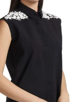 Chiara Boni La Petite Robe Fusae Button-Up Sleeveless Blouse 14 Chiara Boni La Petite Robe Fusae Button-Up Sleeveless Blouse -Chiara Boni La Petite Robe Sales Shop unnamed file 1290