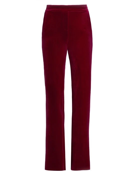 Chiara Boni La Petite Robe Petronilla Velvet Pants 3 Chiara Boni La Petite Robe Petronilla Velvet Pants