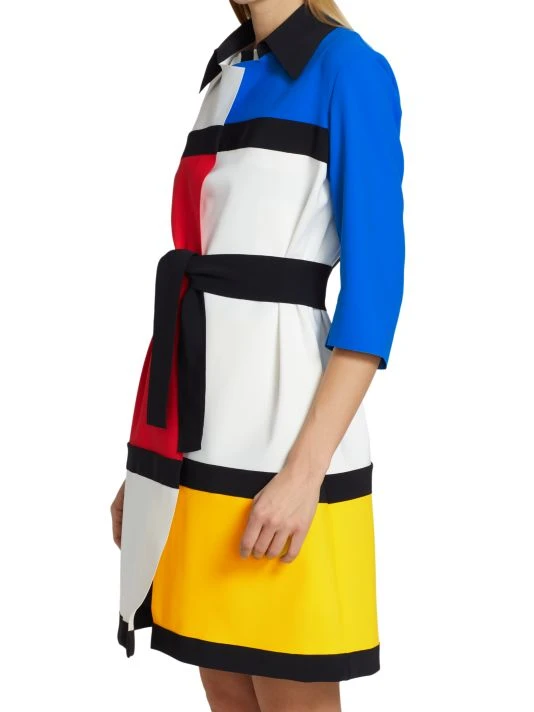 Chiara Boni La Petite Robe Marilu Colorblocked Jacket 6 Chiara Boni La Petite Robe Marilu Colorblocked Jacket - Image 4