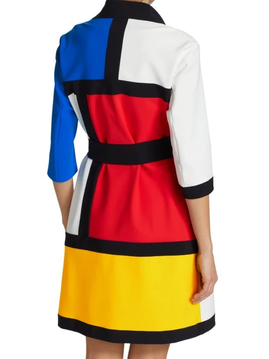 Chiara Boni La Petite Robe Marilu Colorblocked Jacket 7 Chiara Boni La Petite Robe Marilu Colorblocked Jacket - Image 5