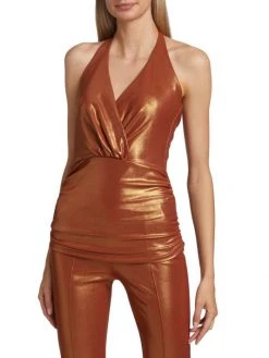 Chiara Boni La Petite Robe Sterlitzia Ruched Halter Top -Chiara Boni La Petite Robe Sales Shop unnamed file 1342