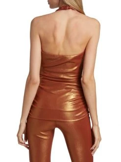 Chiara Boni La Petite Robe Sterlitzia Ruched Halter Top -Chiara Boni La Petite Robe Sales Shop unnamed file 1344