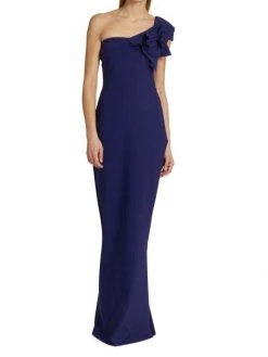 Chiara Boni La Petite Robe Nicolasa One-Shoulder Gown -Chiara Boni La Petite Robe Sales Shop unnamed file 140