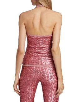 Chiara Boni La Petite Robe Li Metallic Halter Top -Chiara Boni La Petite Robe Sales Shop unnamed file 1401