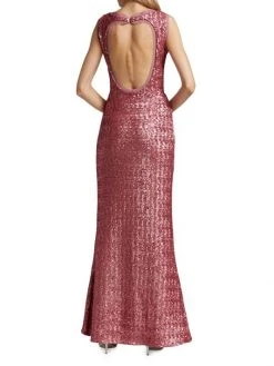 Chiara Boni La Petite Robe Liria Sequined Back-Cutout Gown 6 Chiara Boni La Petite Robe Liria Sequined Back-Cutout Gown -Chiara Boni La Petite Robe Sales Shop unnamed file 1437