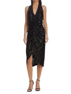Chiara Boni La Petite Robe Velma Sequined Halter Dress -Chiara Boni La Petite Robe Sales Shop unnamed file 1461