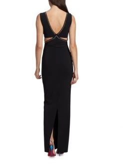 Chiara Boni La Petite Robe Silvina Embellished Cut-Out Gown -Chiara Boni La Petite Robe Sales Shop unnamed file 1484