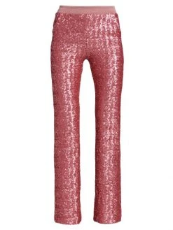 Chiara Boni La Petite Robe Batangas Metallic Pants