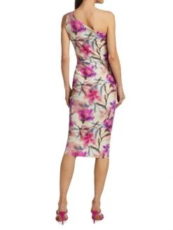 Chiara Boni La Petite Robe Floral Print One-Shoulder Dress -Chiara Boni La Petite Robe Sales Shop unnamed file 149