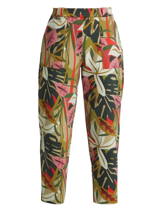 Chiara Boni La Petite Robe Iba Tropical Print Pants 3 Chiara Boni La Petite Robe Iba Tropical Print Pants