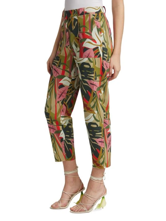 Chiara Boni La Petite Robe Iba Tropical Print Pants 6 Chiara Boni La Petite Robe Iba Tropical Print Pants - Image 4