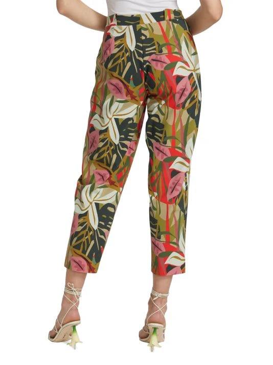 Chiara Boni La Petite Robe Iba Tropical Print Pants 7 Chiara Boni La Petite Robe Iba Tropical Print Pants - Image 5