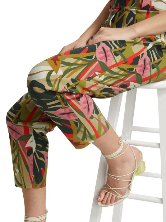 Chiara Boni La Petite Robe Iba Tropical Print Pants 8 Chiara Boni La Petite Robe Iba Tropical Print Pants - Image 6
