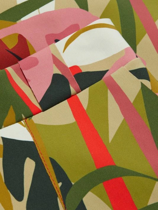 Chiara Boni La Petite Robe Iba Tropical Print Pants 9 Chiara Boni La Petite Robe Iba Tropical Print Pants - Image 7