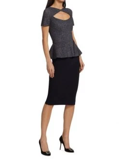 Chiara Boni La Petite Robe Tabitha Peplum Cocktail Dress 12 Chiara Boni La Petite Robe Tabitha Peplum Cocktail Dress -Chiara Boni La Petite Robe Sales Shop unnamed file 1511