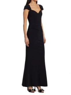 Chiara Boni La Petite Robe Sinny Cap-Sleeve Jersey Gown -Chiara Boni La Petite Robe Sales Shop unnamed file 155