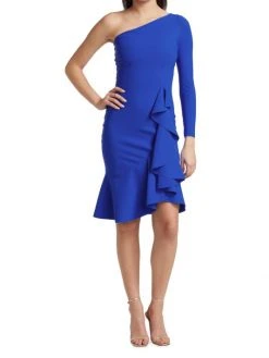 Chiara Boni La Petite Robe Bernada One-Shoulder Ruffle Dress -Chiara Boni La Petite Robe Sales Shop unnamed file 1552