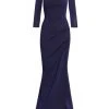Chiara Boni La Petite Robe Glittery Jersey Bateau-Neck Gown -Chiara Boni La Petite Robe Sales Shop unnamed file 1568