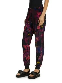 Chiara Boni La Petite Robe Kris Floral Velvet Joggers -Chiara Boni La Petite Robe Sales Shop unnamed file 1578