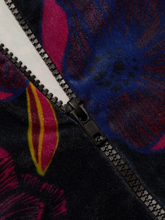 Chiara Boni La Petite Robe Leman Velvet Bomber Jacket 9 Chiara Boni La Petite Robe Leman Velvet Bomber Jacket - Image 7