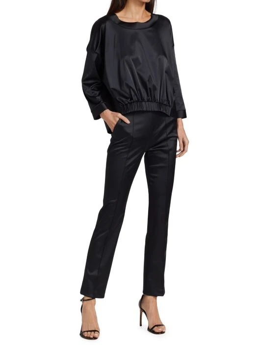 Chiara Boni La Petite Robe Navia Satin Top 4 Chiara Boni La Petite Robe Navia Satin Top - Image 2