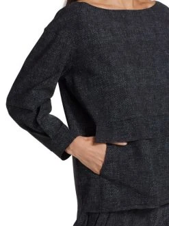 Chiara Boni La Petite Robe Long-Sleeve Top -Chiara Boni La Petite Robe Sales Shop unnamed file 1615