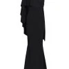 Chiara Boni La Petite Robe Lamya Long Evening Gown Black -Chiara Boni La Petite Robe Sales Shop unnamed file 1655