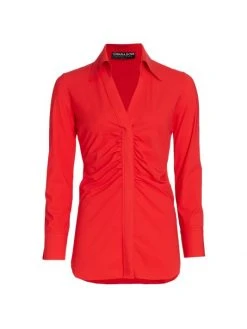 Chiara Boni La Petite Robe Shohreh Ruched Top Geranium 4 Chiara Boni La Petite Robe Shohreh Ruched Top Geranium -Chiara Boni La Petite Robe Sales Shop unnamed file 1667